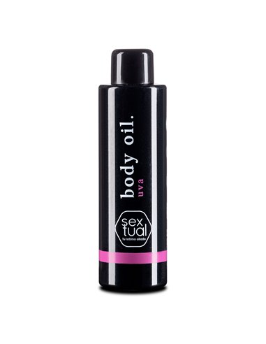 SEXTUAL OIL MASAJES / COMESTIBLE UVA 60ML