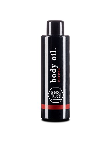 SEXTUAL OIL MASAJES / COMESTIBLE CEREZA 60ML