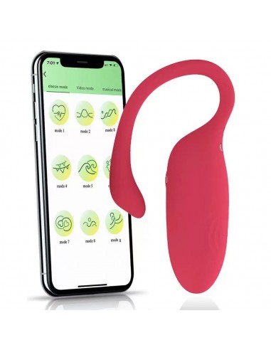 VIBRADOR FLAMENCO CON APP + USB