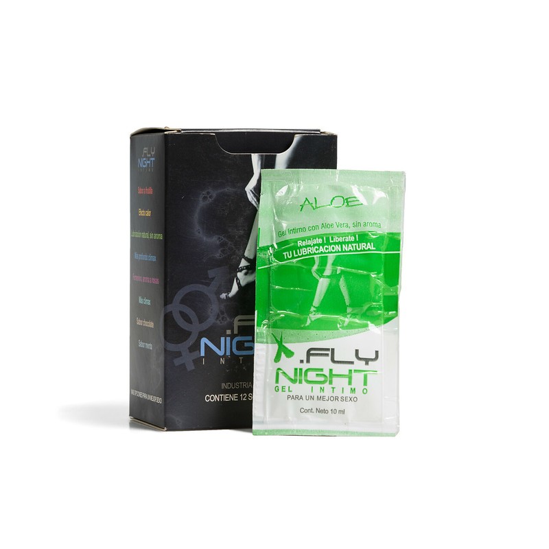 FLY NIGHT GEL NEUTRO ALOE (CAJA X 12)